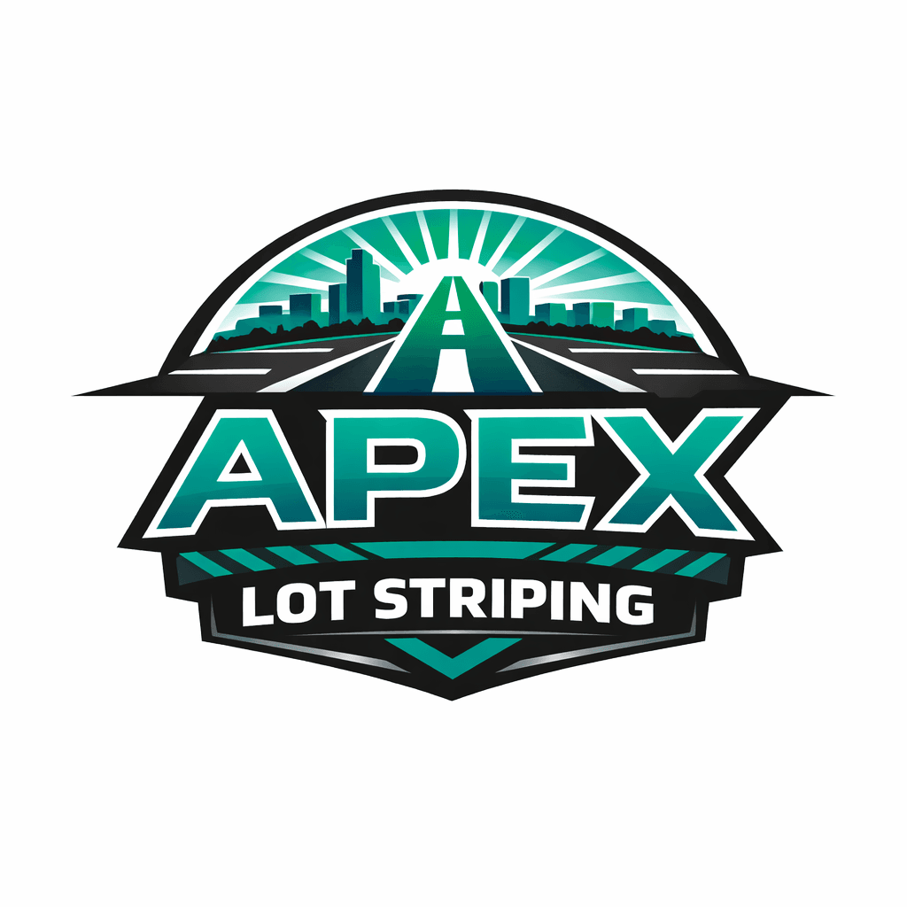 Parking Lot Striping Near Apex NC