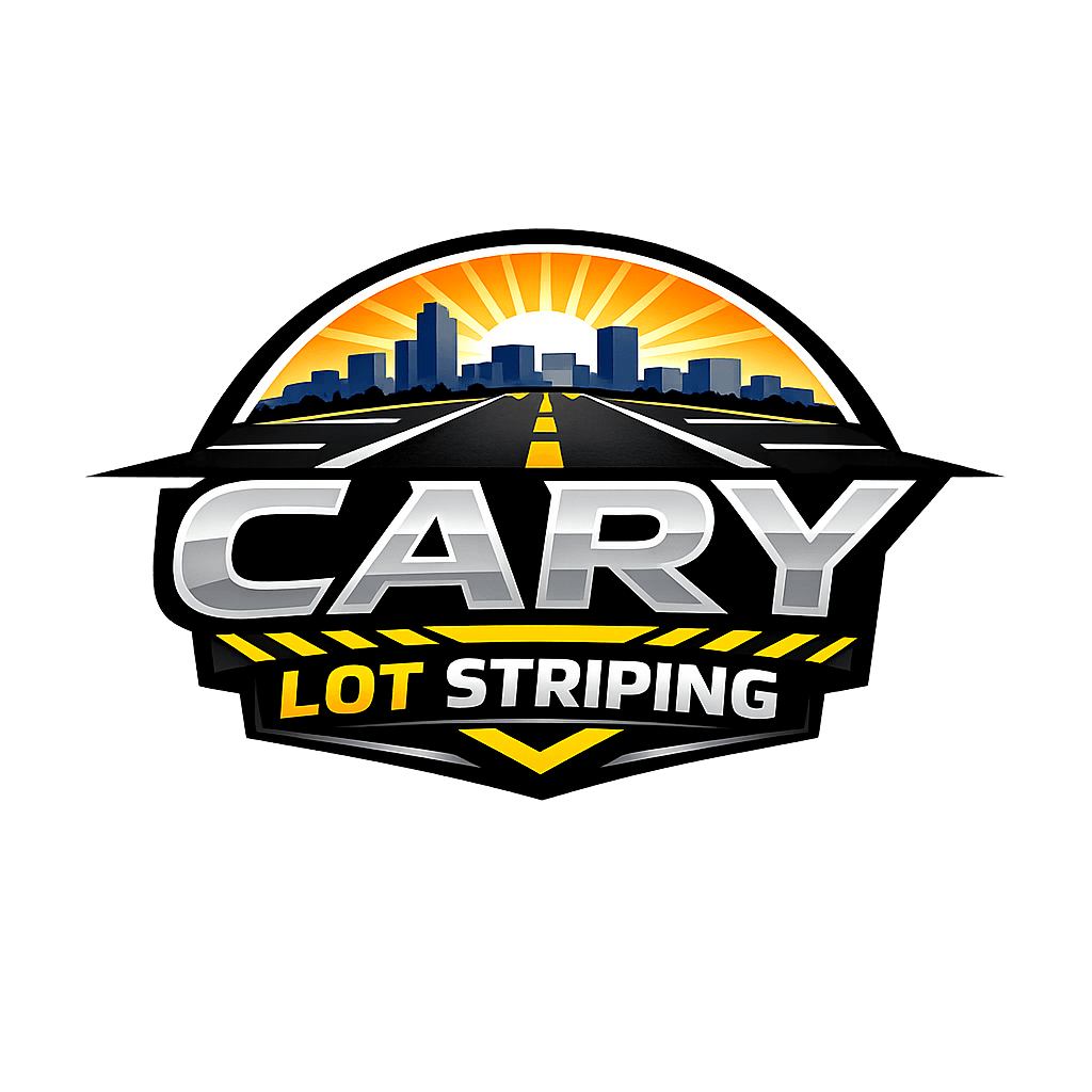 Parking Lot Striping Near Cary NC